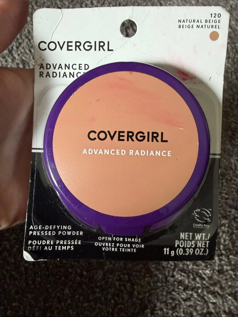 CoverGirl Advanced Radiance Age-Defying Pressed Powder 120 Natural Beige